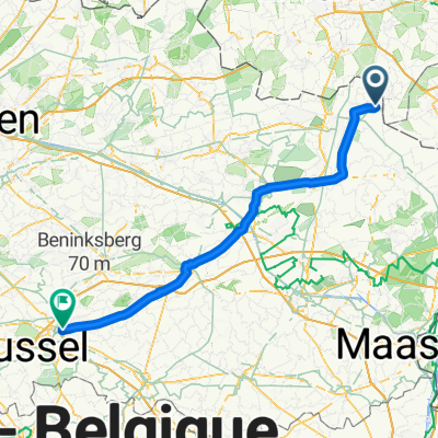 Dag 21 Hamont- Leuven  80,63 km