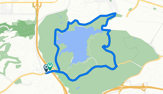 Bonelli Hybrid Bike Route