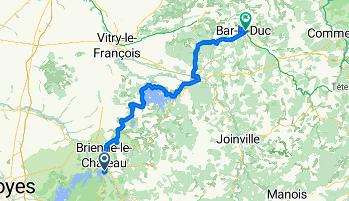 E4 Dienville - Bar le Duc