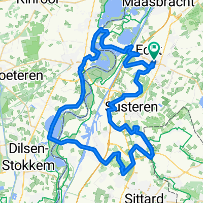 54.1 km echt maaspontjes route box