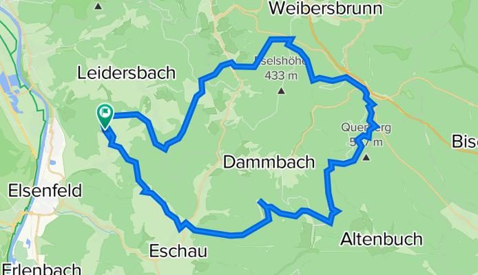 Echterspfahl - Hundsrück - Geishöhe