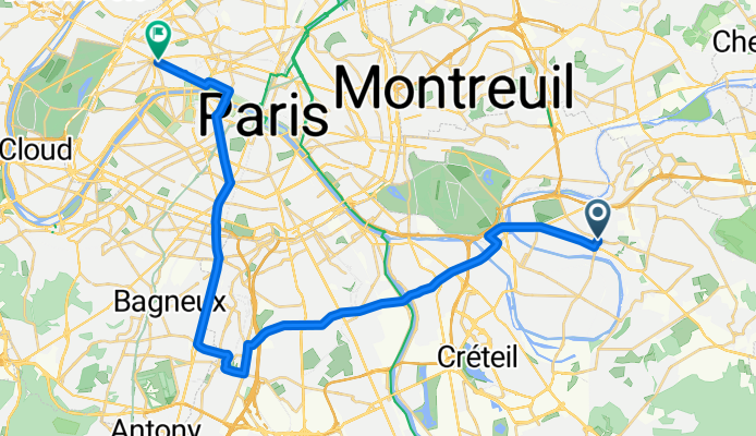 21. Champigny sur Marne - Paris crono