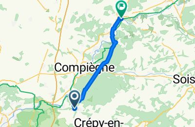 Route in der Bikemap App öffnen