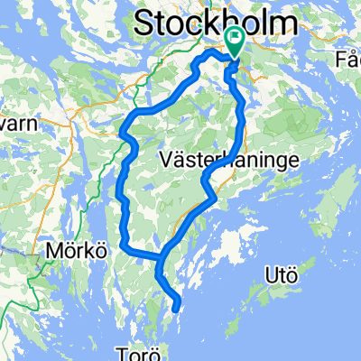 Bagarmossen - Nynäshamn - Bagarmossen