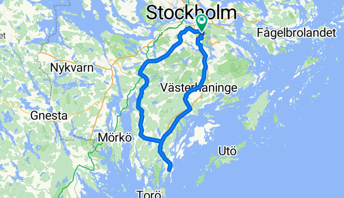 Bagarmossen - Nynäshamn - Bagarmossen