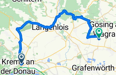 Route in der Bikemap App öffnen