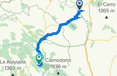 Route in der Bikemap App öffnen