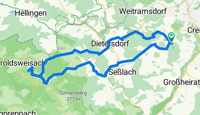 Open this route in Bikemap Web