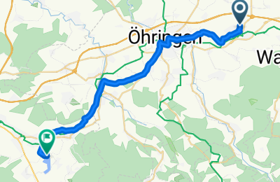 Route in der Bikemap App öffnen