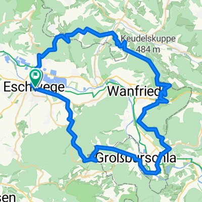 Bikeführer MTB "Über den Hülfensberg zur Plesse"