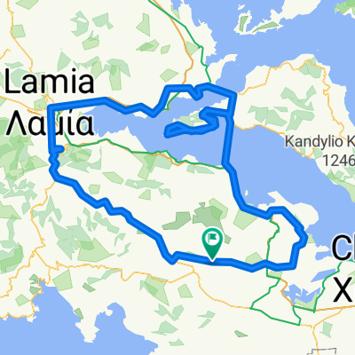 300k brevet orhomenos north evia orhomenos