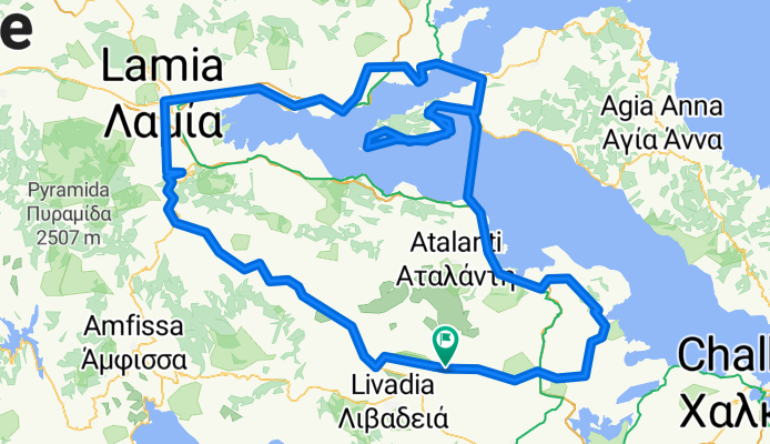 300k brevet orhomenos north evia orhomenos