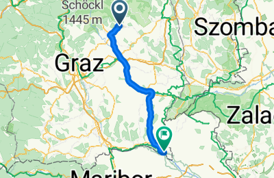 Route in der Bikemap App öffnen