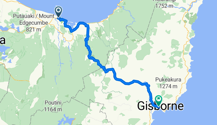 3ème étape : Whakatane - Gisborne