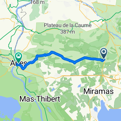 11: Eyguières- Arles crono