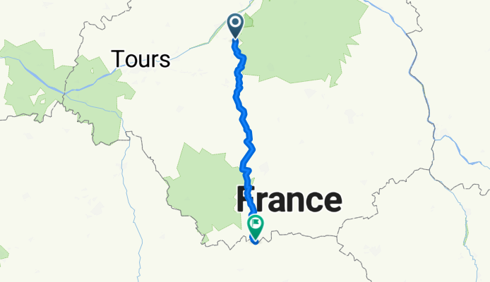 Cour-Cheverny (41) - Crozant (23)