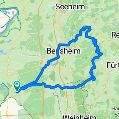 Felsberg - Krehberg - Juhöhe