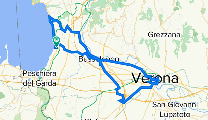Lazise-Verona und zurück