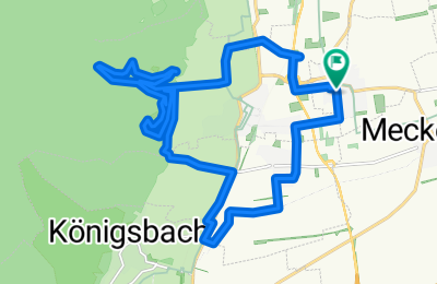 Route in der Bikemap App öffnen