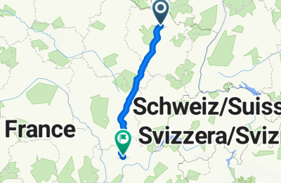 Route in der Bikemap App öffnen