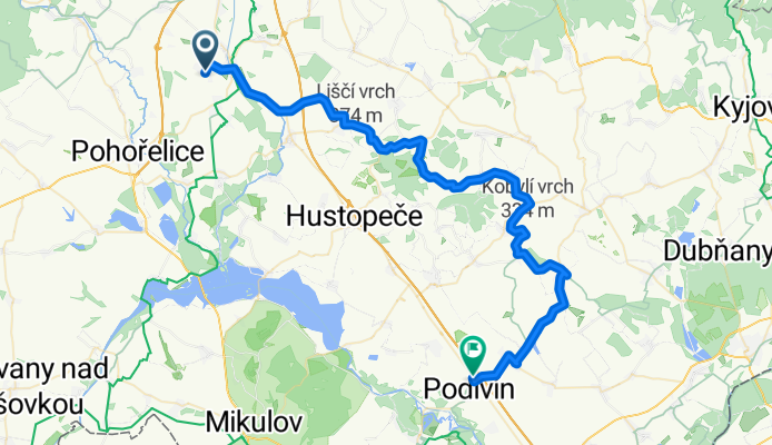 Hrušovany u Brna - Podivín