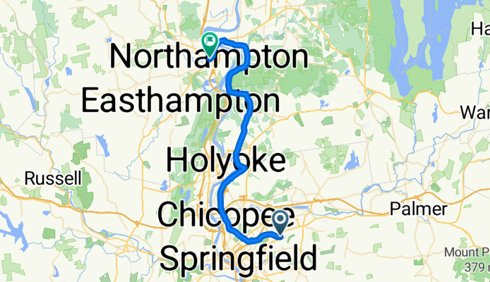 Springfield to Northampton