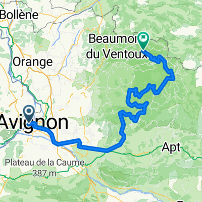 Etape 2 : Avignon-Mont Ventoux 