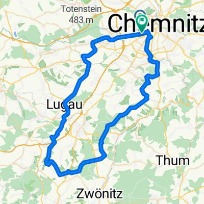 Chemnitz - Eisenweg - Lugau - Chemnitz