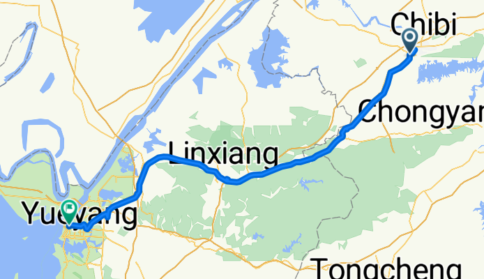 赤壁To岳阳