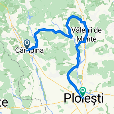 Campina - Slanic - Valenii de Munte - Cotofenesti - Ploiesti