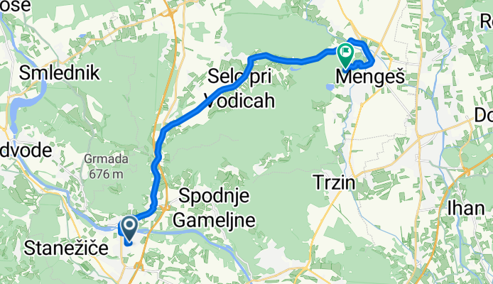 Brod - Mengeška koča