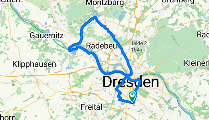 Rundfahrt zum Dippelsdorfer Teich