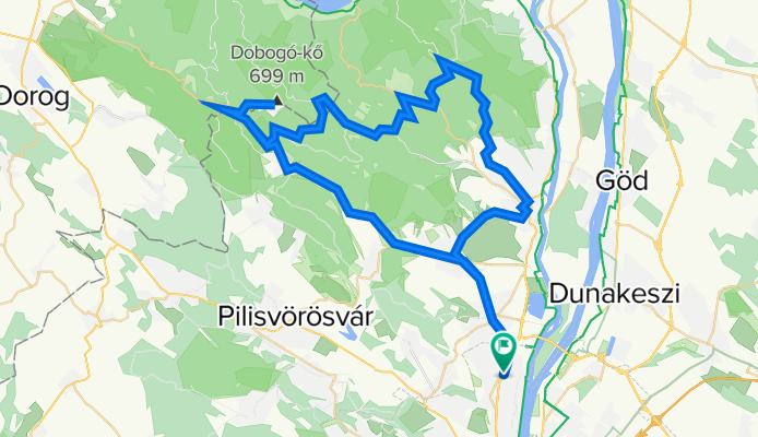 Pap-rét, Kis Rigó, Fagyoskatona, Dobogókő