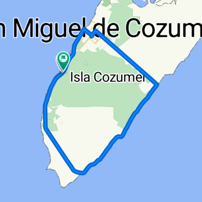Cozumel Ironman. Bici