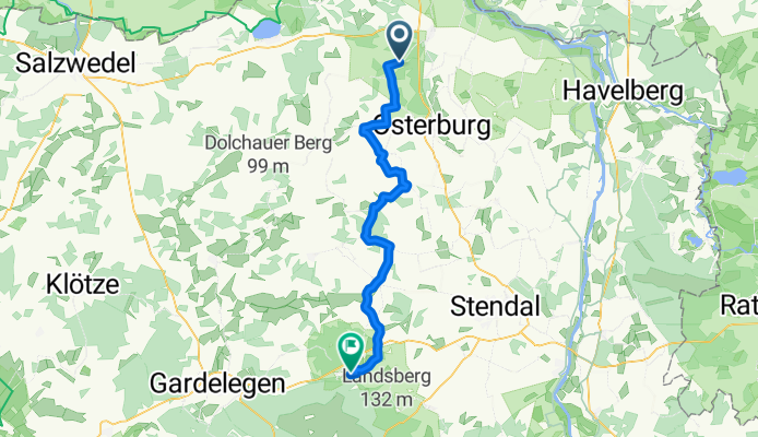 Drüsedau-Flessau-Grassau-Badingen-Staats
