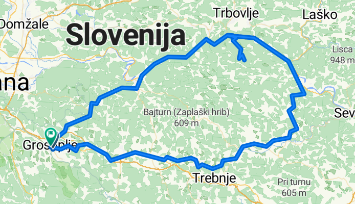 Grosuplje - Kum - Grosuplje