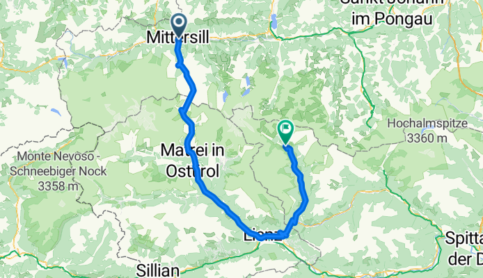 G1 Mittersill - Matrei - Lienz - Heiligenblut