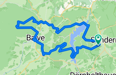 Route in der Bikemap App öffnen