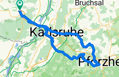 Route in der Bikemap App öffnen