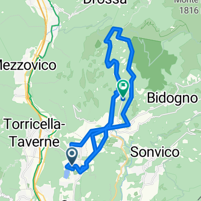 Origlio-Gola di Lago-Alpe di Zalto-Tesserete-Origlio