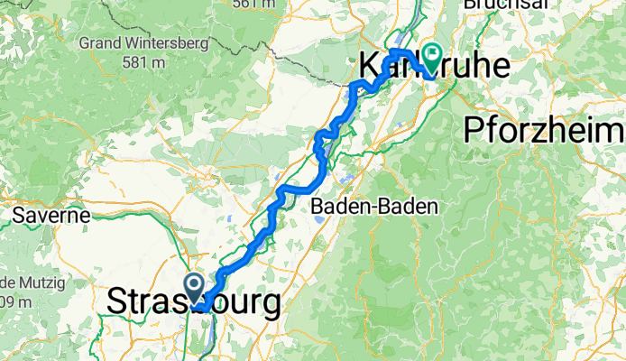 2014 September - Rhein-Radweg: 1 Strasbourg - Karlsruhe