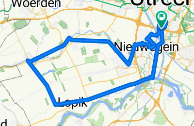 Route in der Bikemap App öffnen