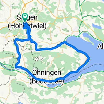 Von Singen durch den Hegau und um den Schienerberg