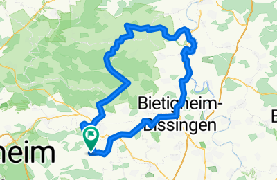Route in der Bikemap App öffnen
