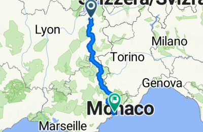 Route in der Bikemap App 枚ffnen