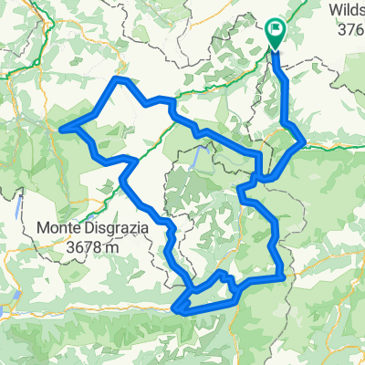 Race across the Alps Track 2014