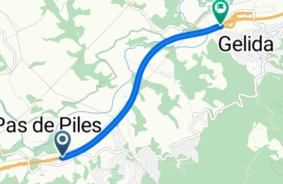 Route in der Bikemap App öffnen