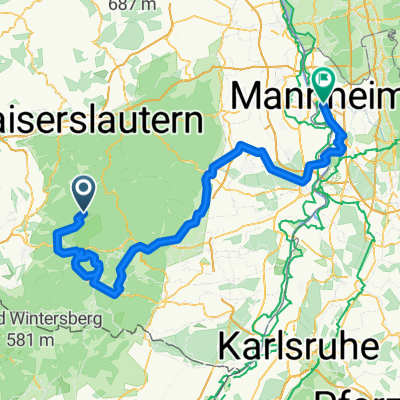 Leinen - Mannheim  BS