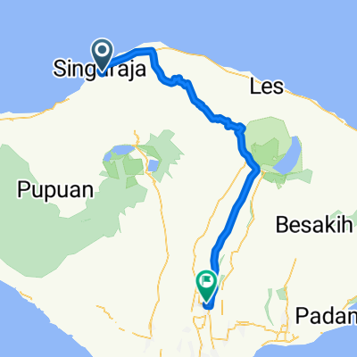 Kintamani route singaraja-ubud