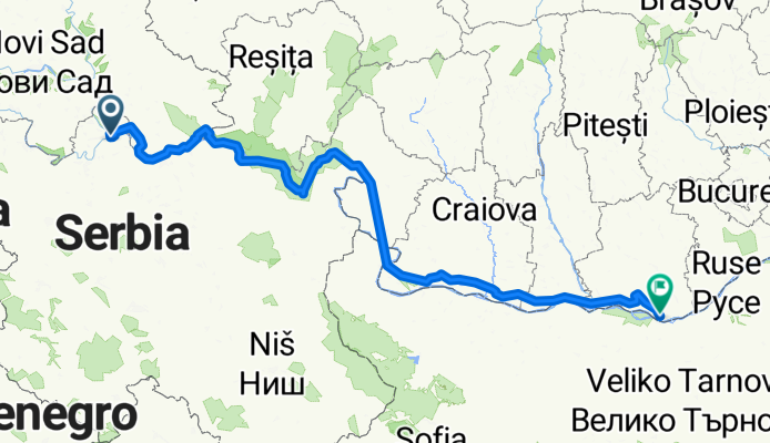 Belgrad nach DTS3